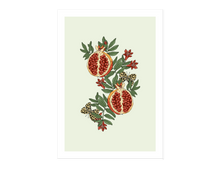 Load image into Gallery viewer, Pomegranates and Butterflies Print