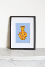 Load image into Gallery viewer, Gypsophila Vase Blue Print