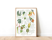 Load image into Gallery viewer, Seasonal Produce Print