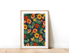 Load image into Gallery viewer, Nasturtiums Everywhere Print