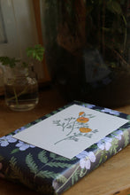 Load image into Gallery viewer, Geranium &amp; Ferns Floral Illustrated Gift Wrap
