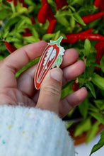 Load image into Gallery viewer, Chilli Pepper Hard Enamel Pin
