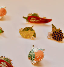 Load image into Gallery viewer, Orange Hard Enamel Pin
